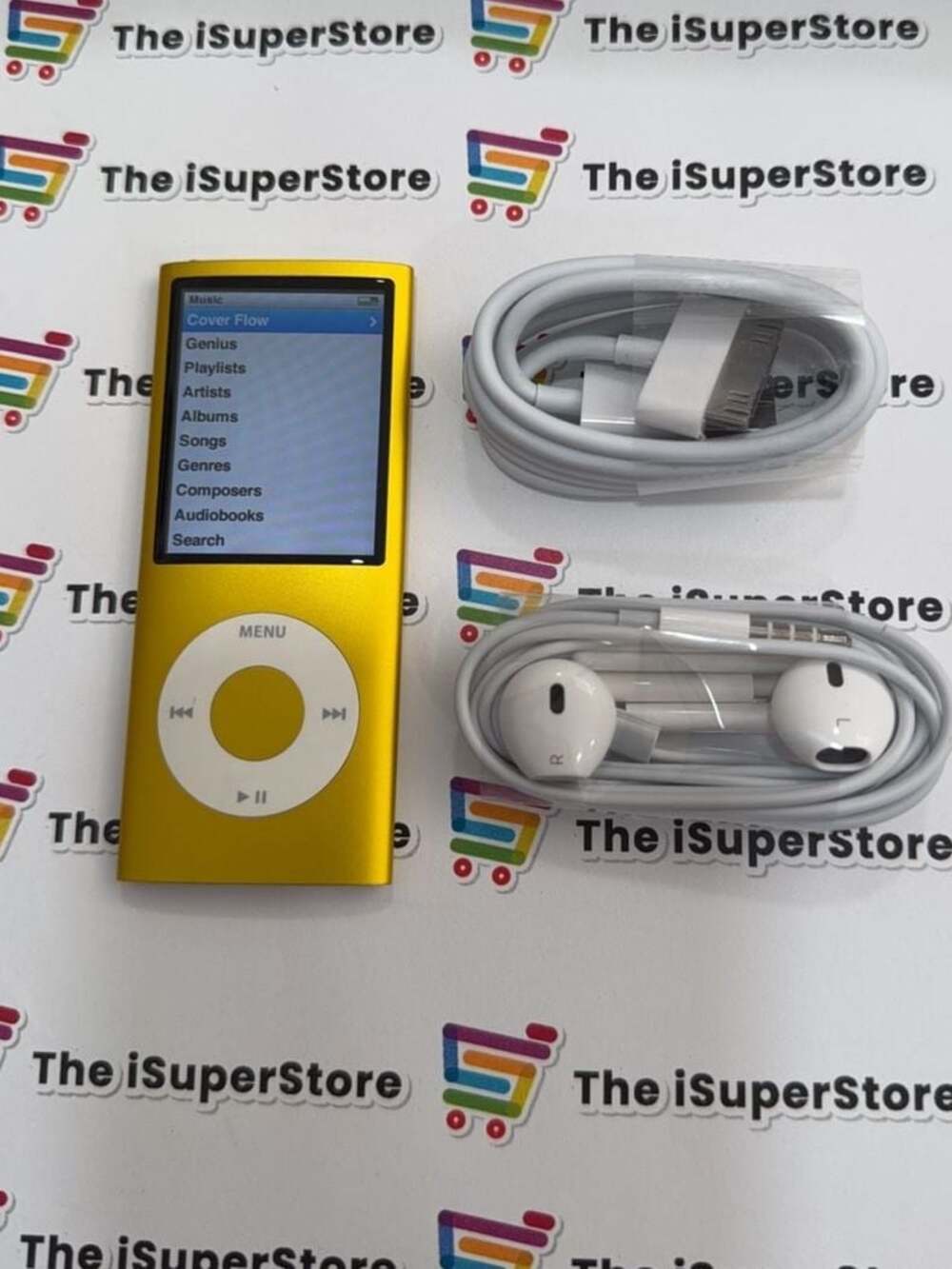 Apple iPod nano 4th Generation 8GB Yellow- New Battery- 1 YR CPS Warranty